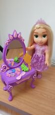 Disney Princess Rapunzel doll with dressing table and accessories 