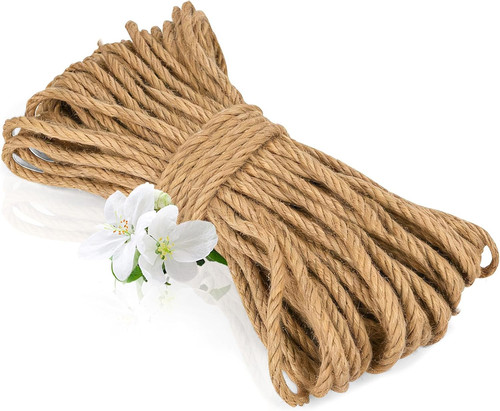 50m jute rope 7mm - jute, rope,