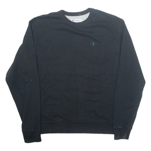 Champion mens sweatshirt black - mens,