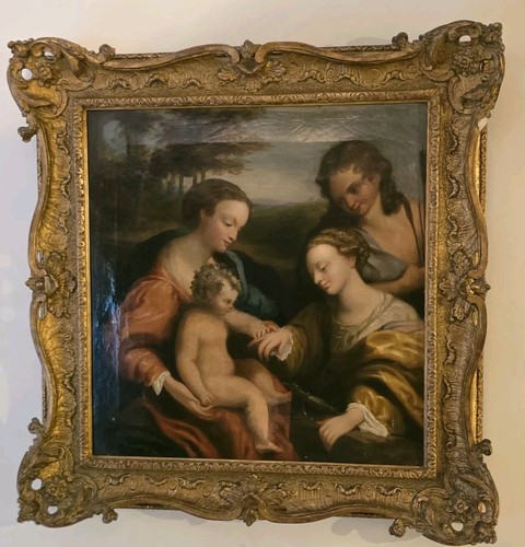Mid 17th century oil painting - century,