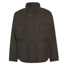 NEW - Official Barbour Westmorland Showerproof Jacket Pigment Green / Breen
