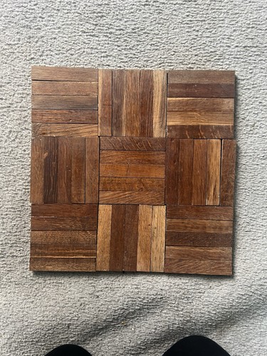 Teak parquet flooring - teak,