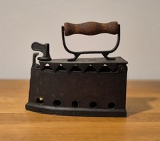 Vintage Antique Cast Iron Box