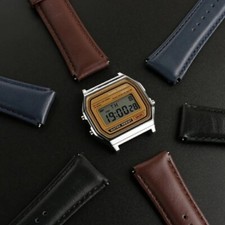 18mm Leather Watch Strap For