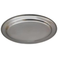 Oval Stainless Steel Tray