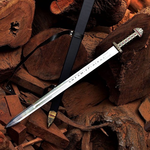 Hand forged custom king ragnar - forged,