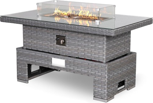 Club rattan fire pit - club,