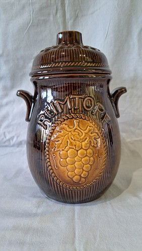 Vintage rumtopf west german - west,
