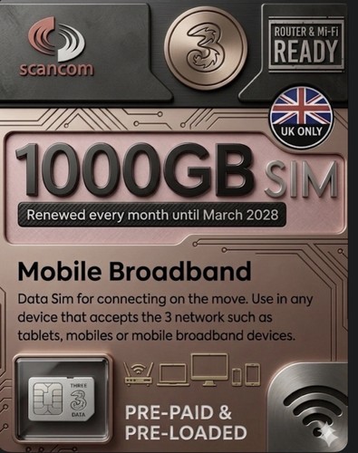 Sale three vodafone - sale🚨three/vodafone, 1000gb