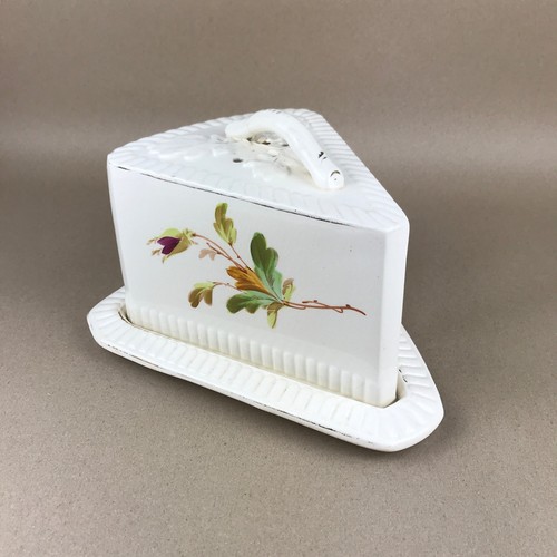 Antique victorian cheese dish - cheese,