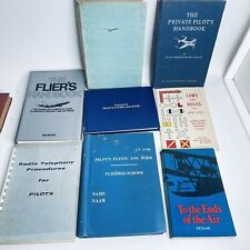 8 Vintage Flying Book 1970s