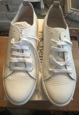 L.K.Bennett Tulum White Nappa Leather Trainers UK 8 RRP £159