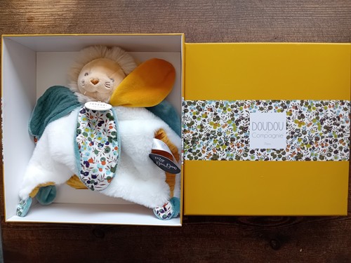 Doudou compagnie lion baby - compagnie,