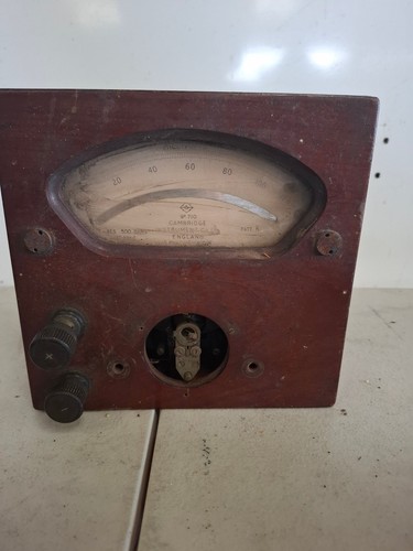Vintage galvanometer cambridge - galvanometer,