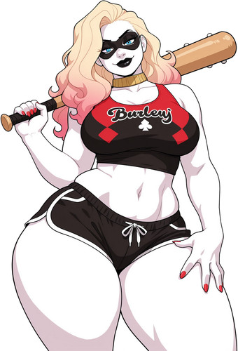 Harley quinn baseball bat - harley,