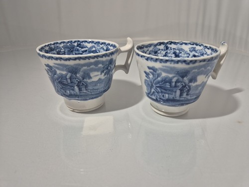 Pair antique english porcelain - antique,