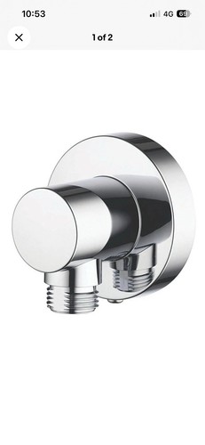 Aqualisa wall shower outlet - wall,
