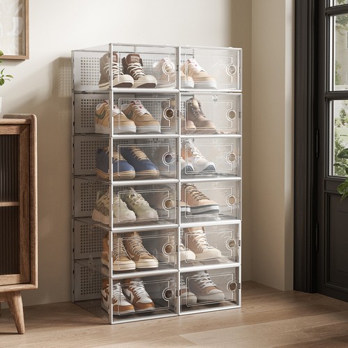 Transparent clear shoe - 12, pk