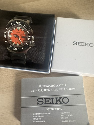 Seiko orange monster - seiko, gen