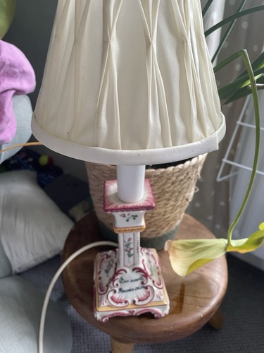 Vintage french lamp with - french,