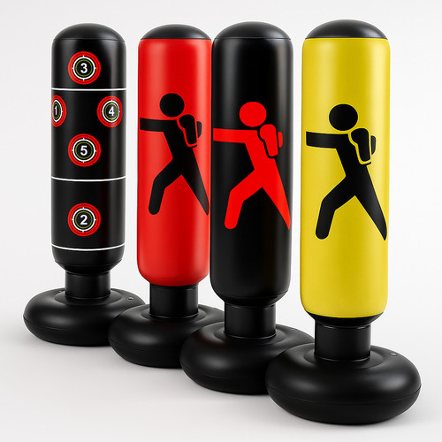 Inflatable punch bag 155cm - inflatable,