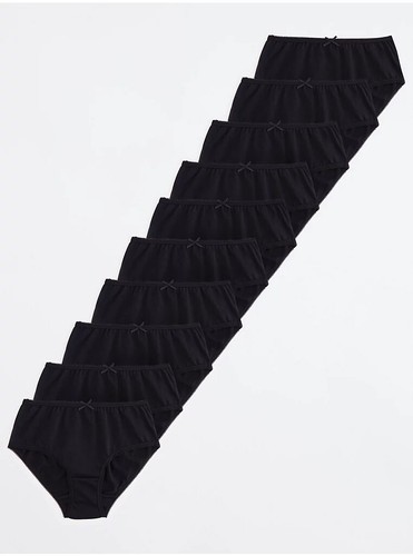 Pairs girls plain black - 10,