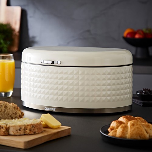 Geepas bread bin carbon - bin, 9l