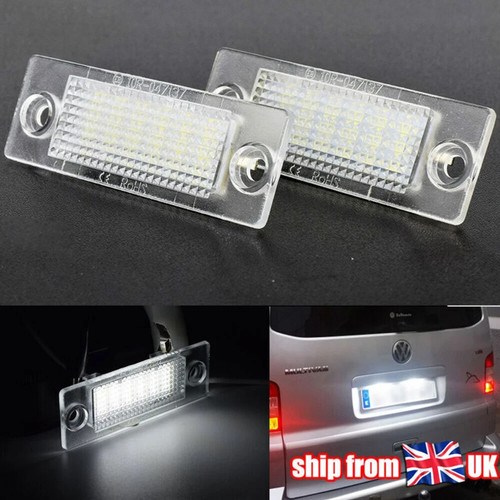 Led rear number plate - rear,