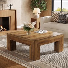 39.4-Inch Square Coffee Table