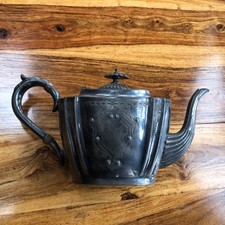 Antique Silver Plated Tea Pot