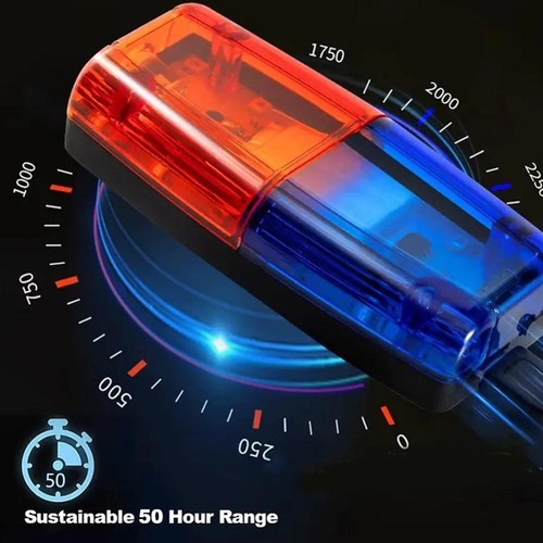 Red blue led strobe - led, warning