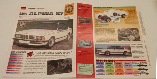Bmw alpina 1978 - alpina, (1987