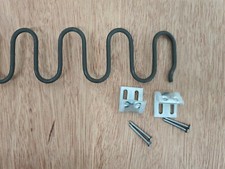 10 X Zig Zag/Serpentine Seat Springs 9 Gauge 21" Length +  Clips & Nails