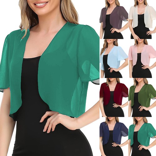 Womens chiffon shrug - shrug, shawl