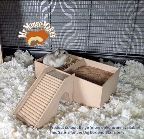Hamster dig box sand - ,