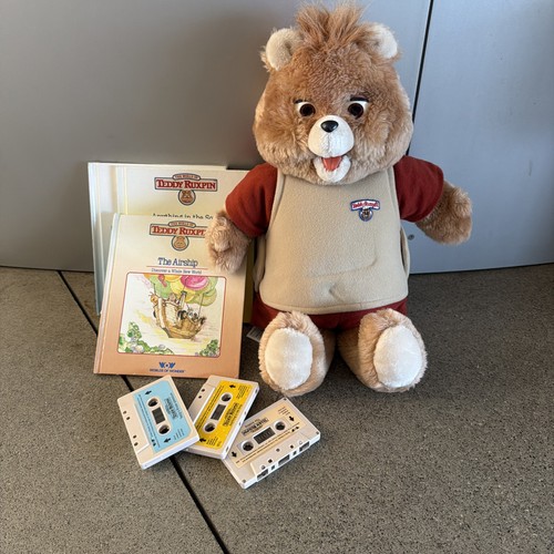 Vintage teddy ruxpin - ruxpin, 1985