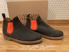 PENELOPE CHILVERS brown suede safari boots size 40.5/7.5