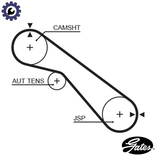 Timing belt 5405xs for - 5405xs,