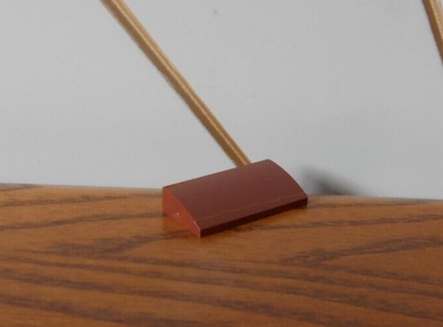 Reddish brown curved - reddish, 2x4