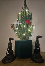 Bronze Effect Resin Greyhounds