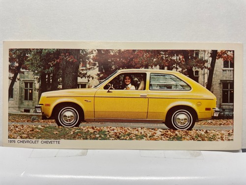 1976 chevrolet chevette yellow - 1976,