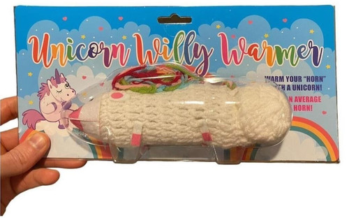 Unicorn willy warmer funny - unicorn,