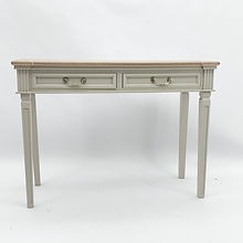 Wooden console table drawer - console, 2