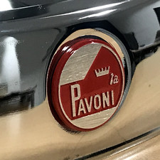 La Pavoni Genuine Metal Logo
