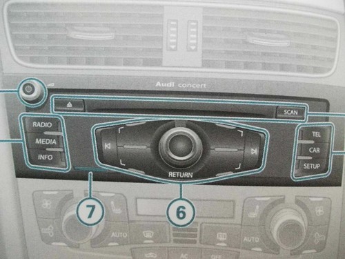 Audi concert audio owners - audio,