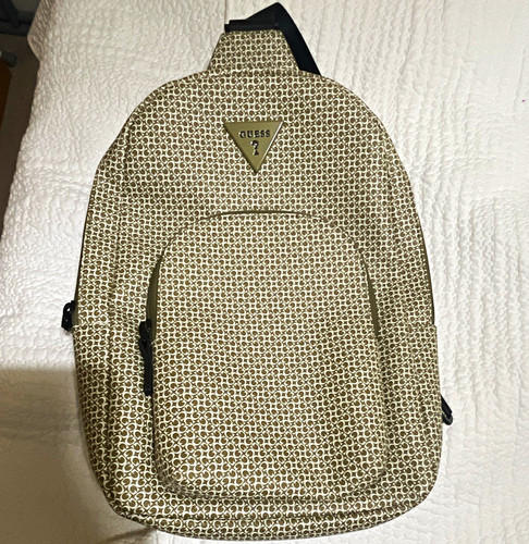 Guess monogram beige sling - guess,