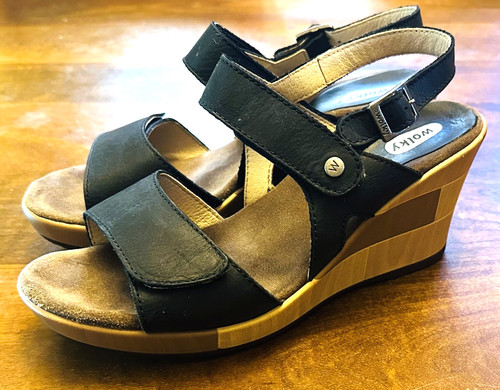Wolky women black platform - women’s,