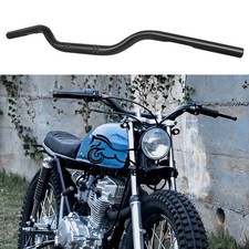 Motorcycle 7/8'' 22MM Handlebar Drag Bar Black For Honda CG125 CBF125 250 CB650