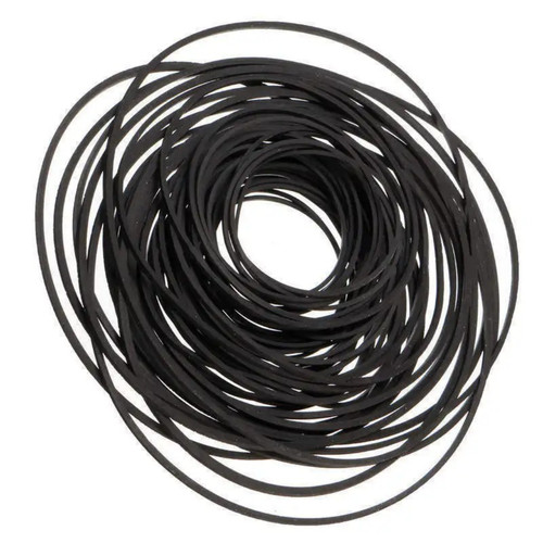 100pcs 135mm mixed - 40-135mm, rubber