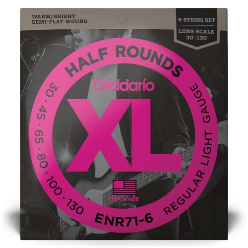 Addario enr71 half round - d'addario, enr71-6